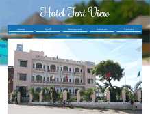 Tablet Screenshot of hotelfortview.com